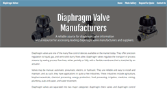 Desktop Screenshot of diaphragm-valves.com